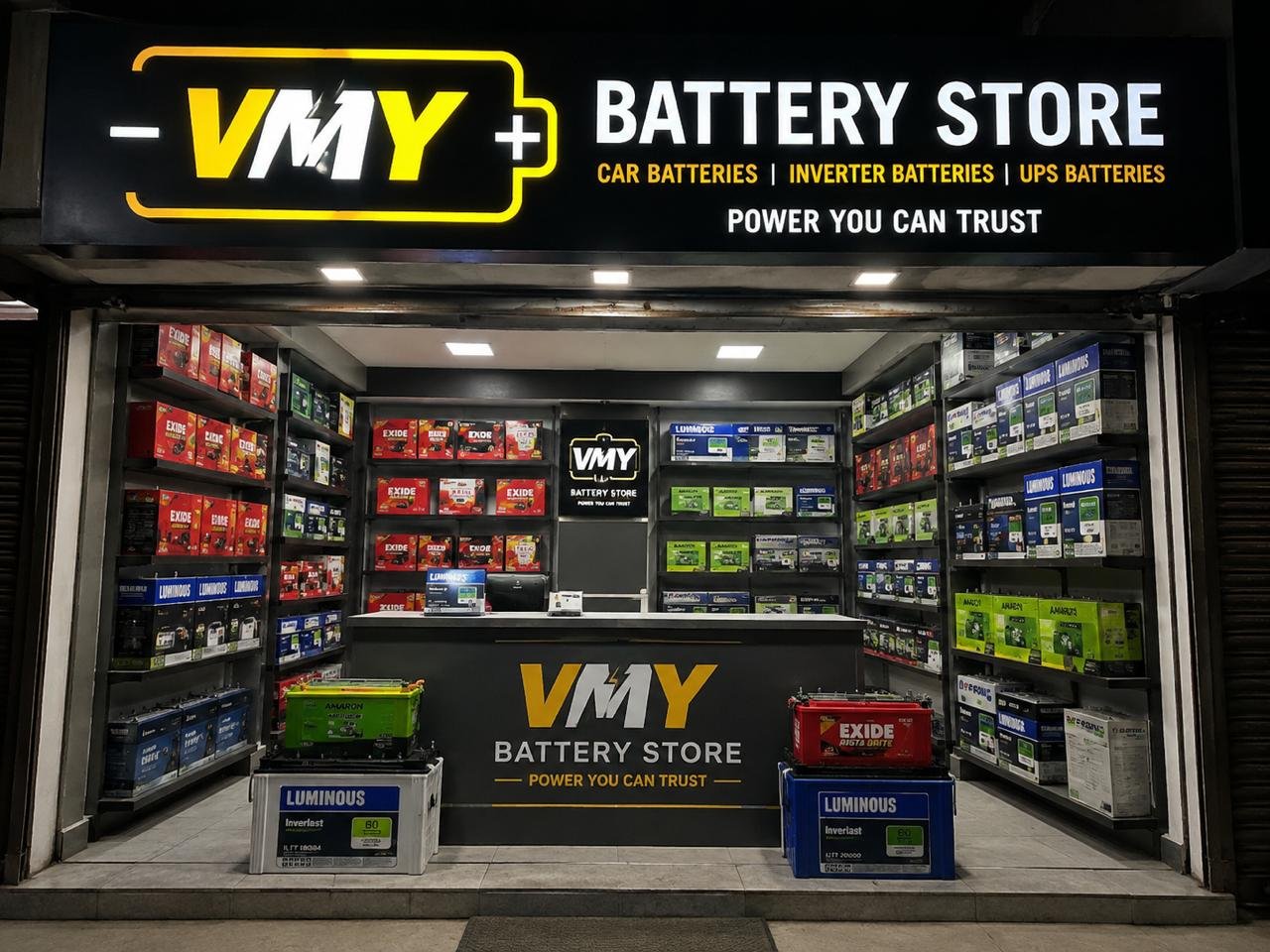 VMY Battery - Car, Inverter and Battery Solutions