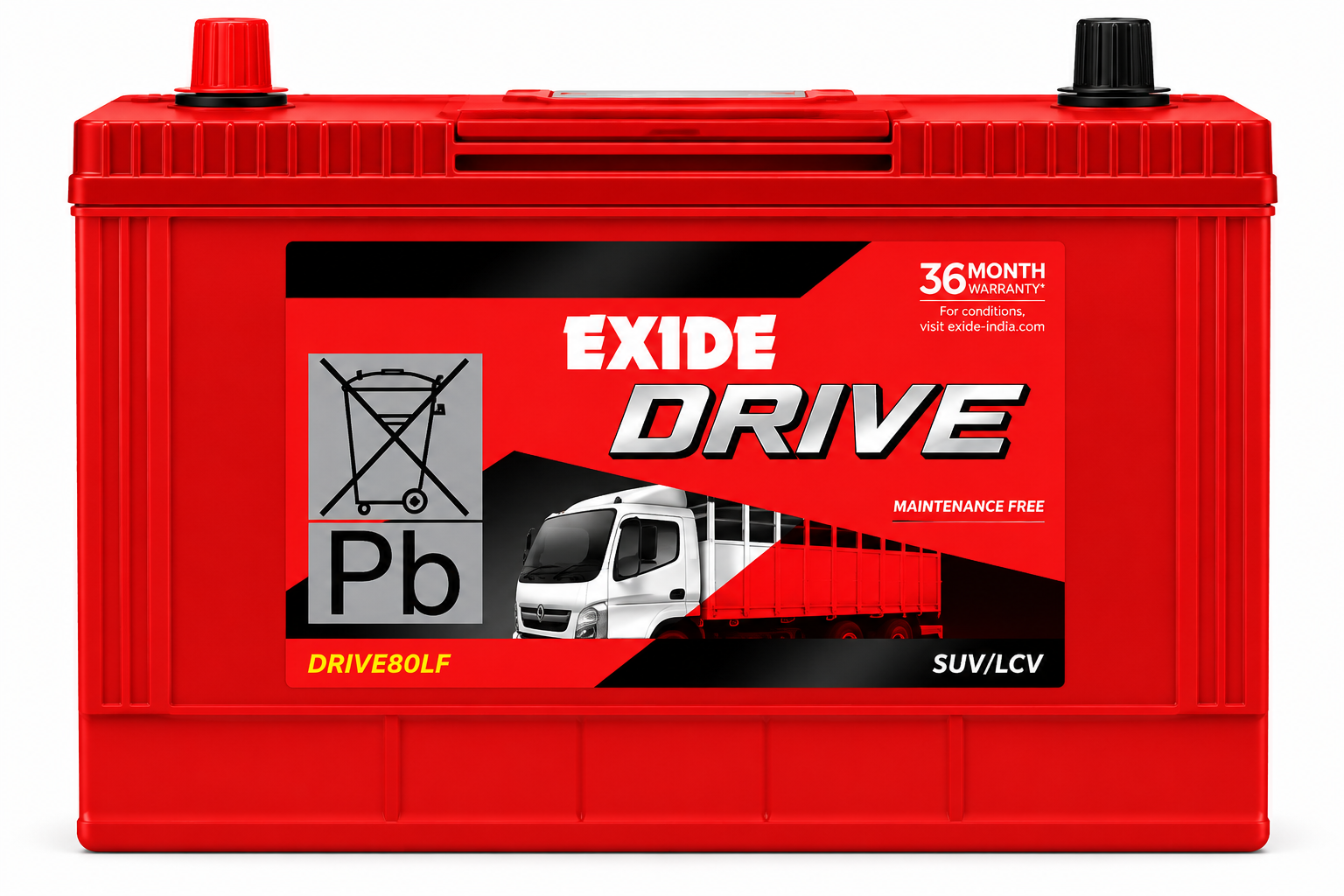 Exide DRIVE(DRIVE80LF) Battery