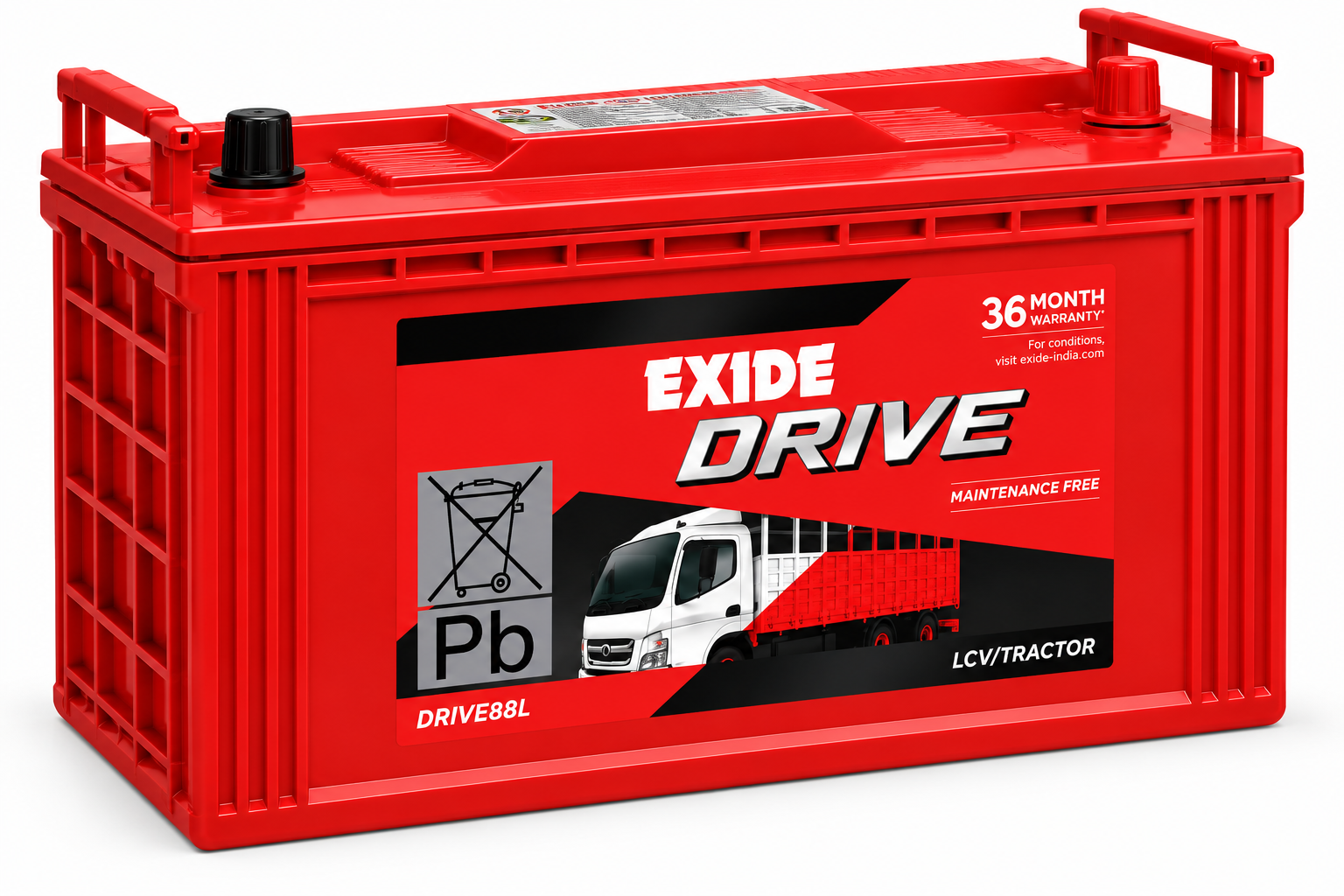 Exide DRIVE(DRIVE88L) Battery - Image 3