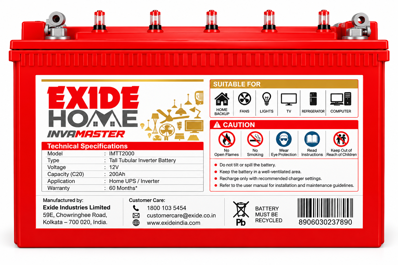 EXIDE INVAMASTER(IMTT2000) - Image 2