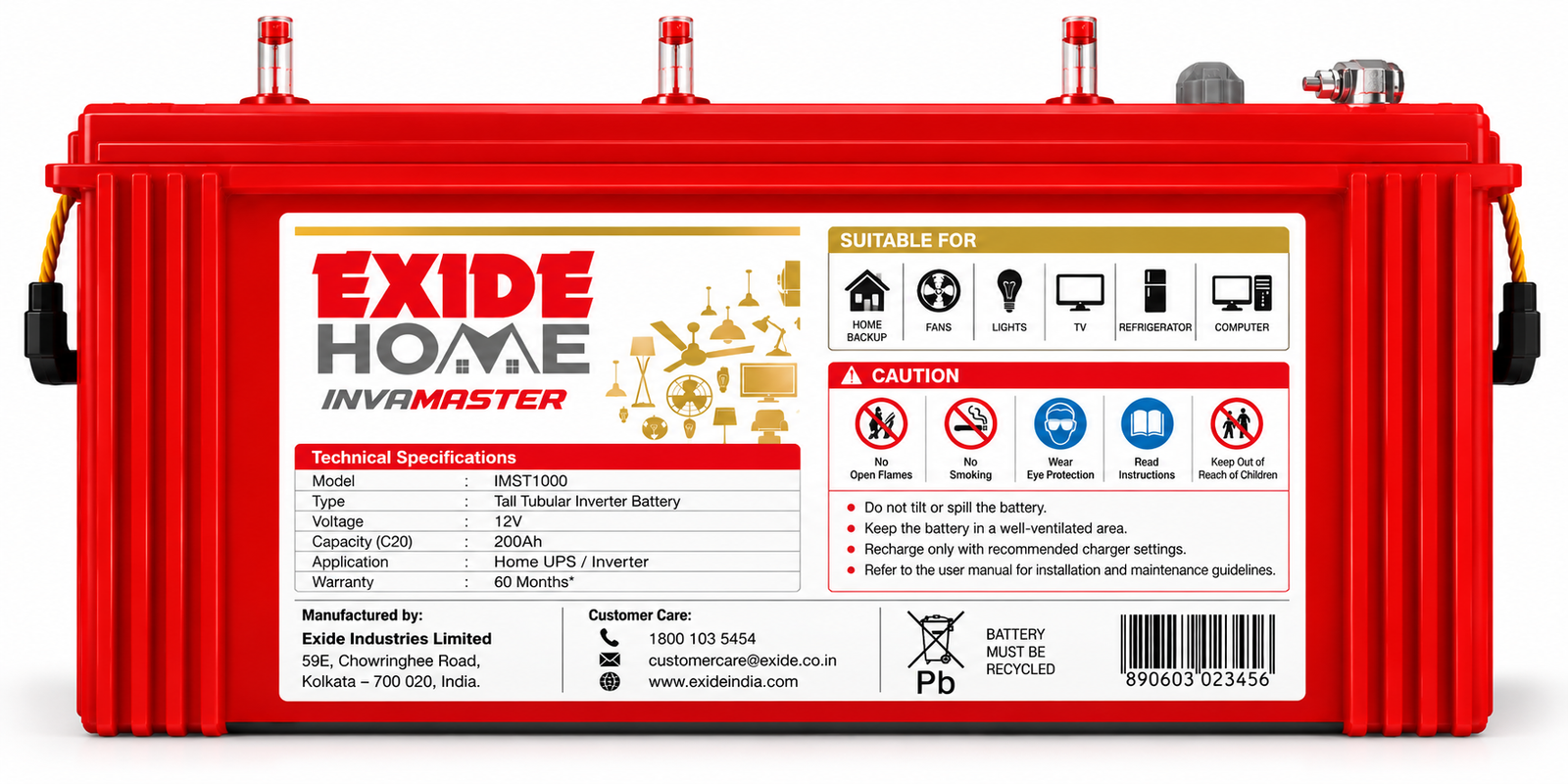 EXIDE INVAMASTER(IMST1000) - Image 2