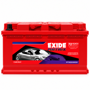 Exide MATRIX(MTREDDIN100) Car Battery