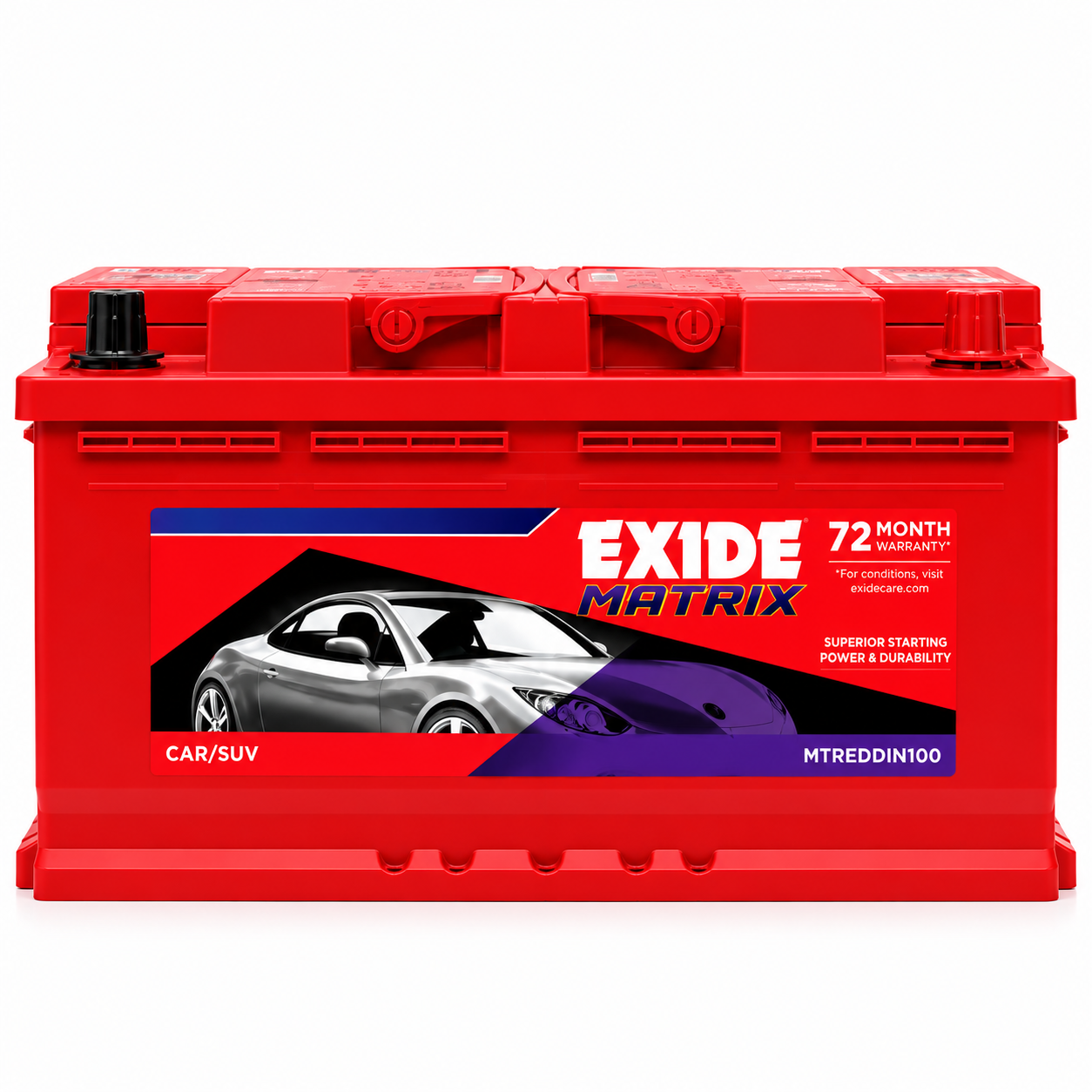 Exide MATRIX(MTREDDIN100) Car Battery