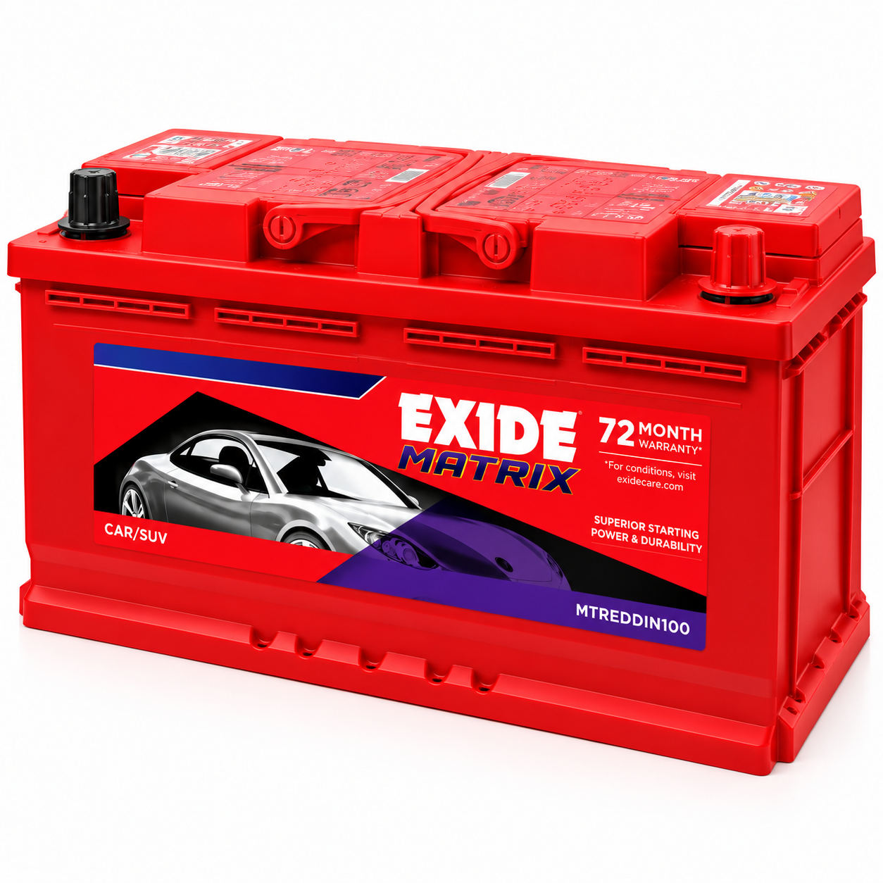 Exide MATRIX(MTREDDIN100) Car Battery - Image 3