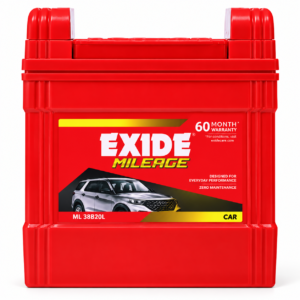 Exide MILEAGE(ML38B20L) Car Battery