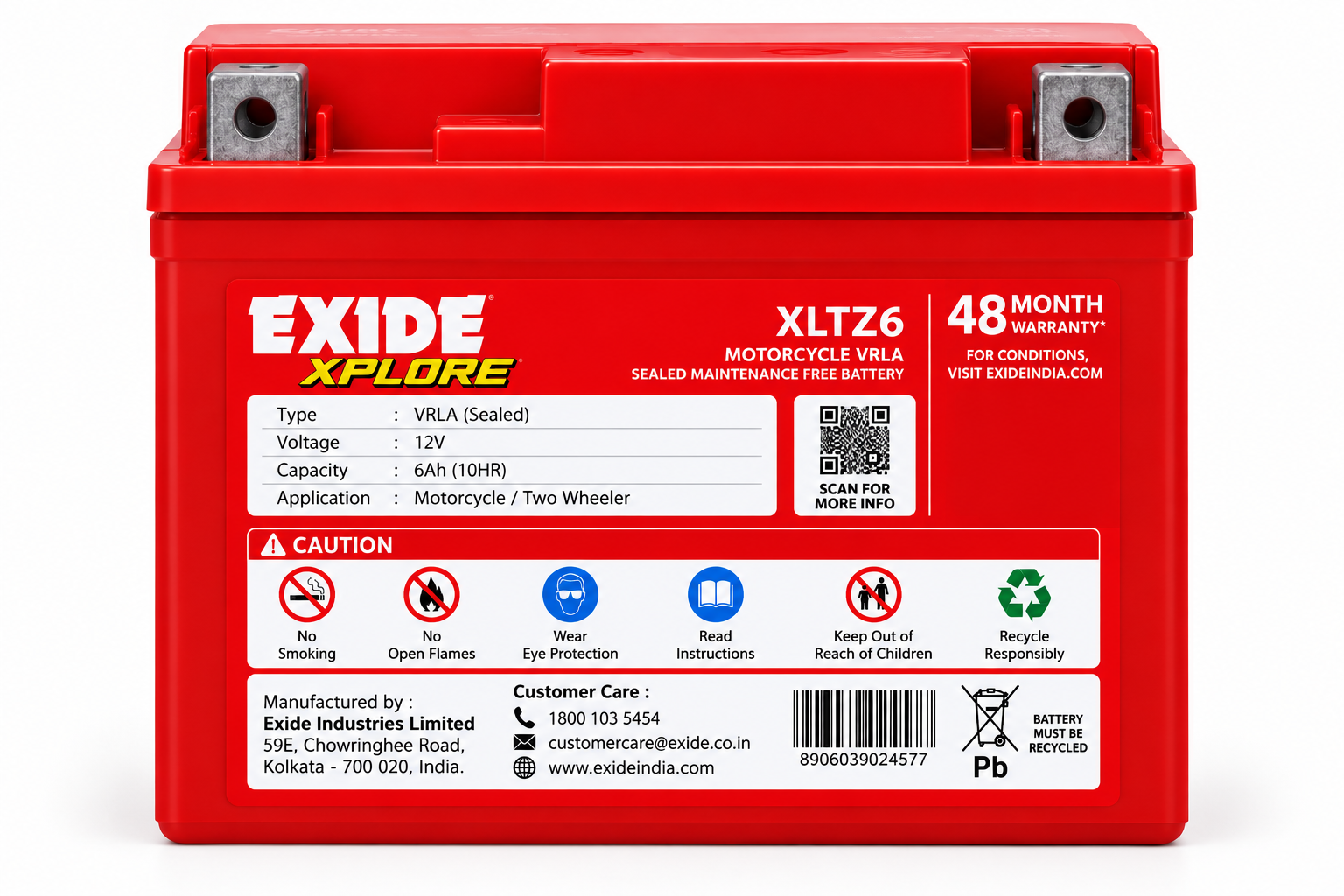 EXIDE XPLORE(XLTZ6) - Image 2