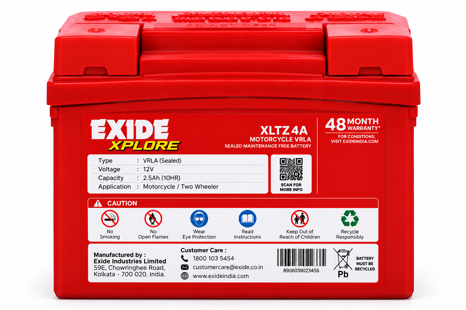 EXIDE XPLORE(XLTZ4A) - Image 2