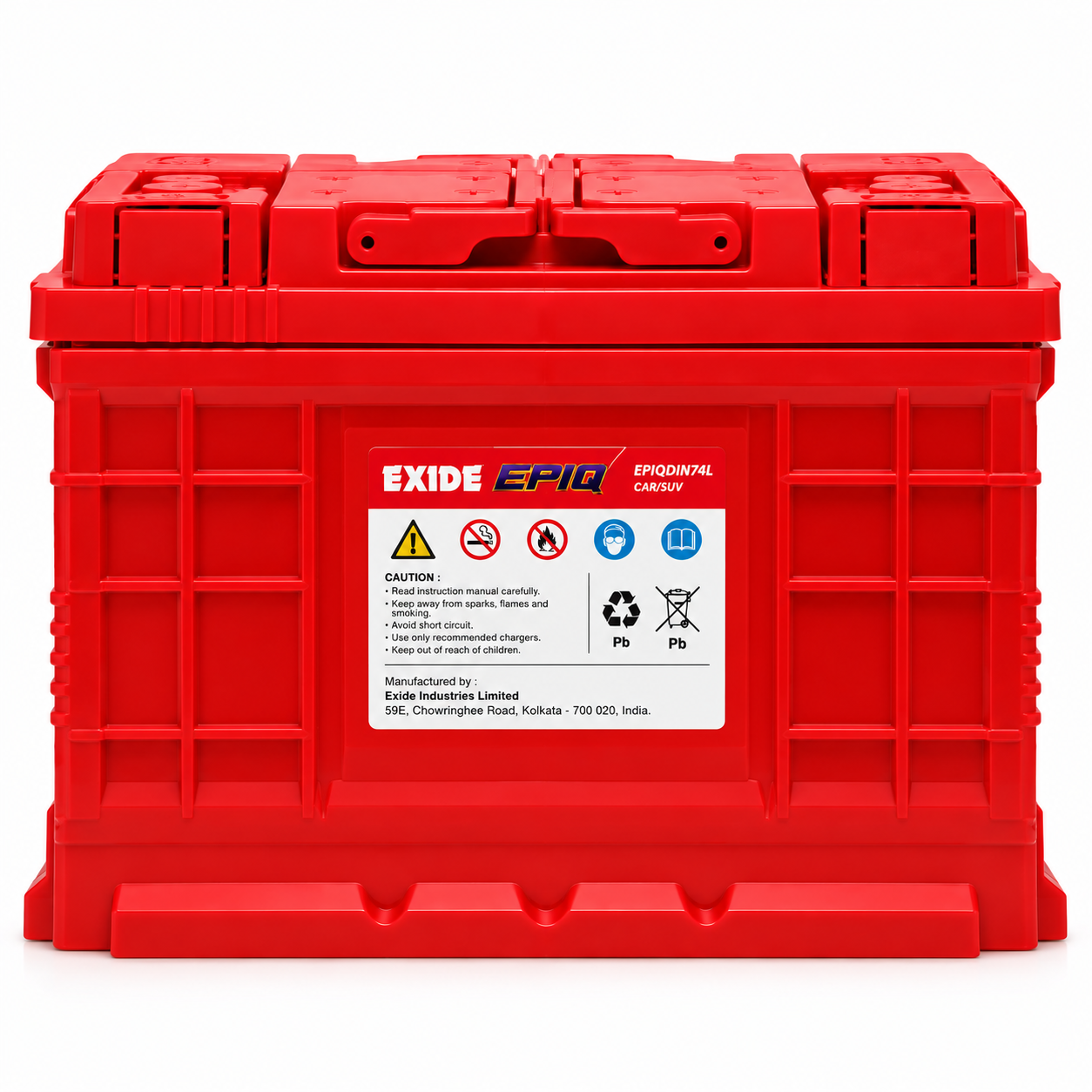 Exide EPIQDIN74L Car Battery - Image 2