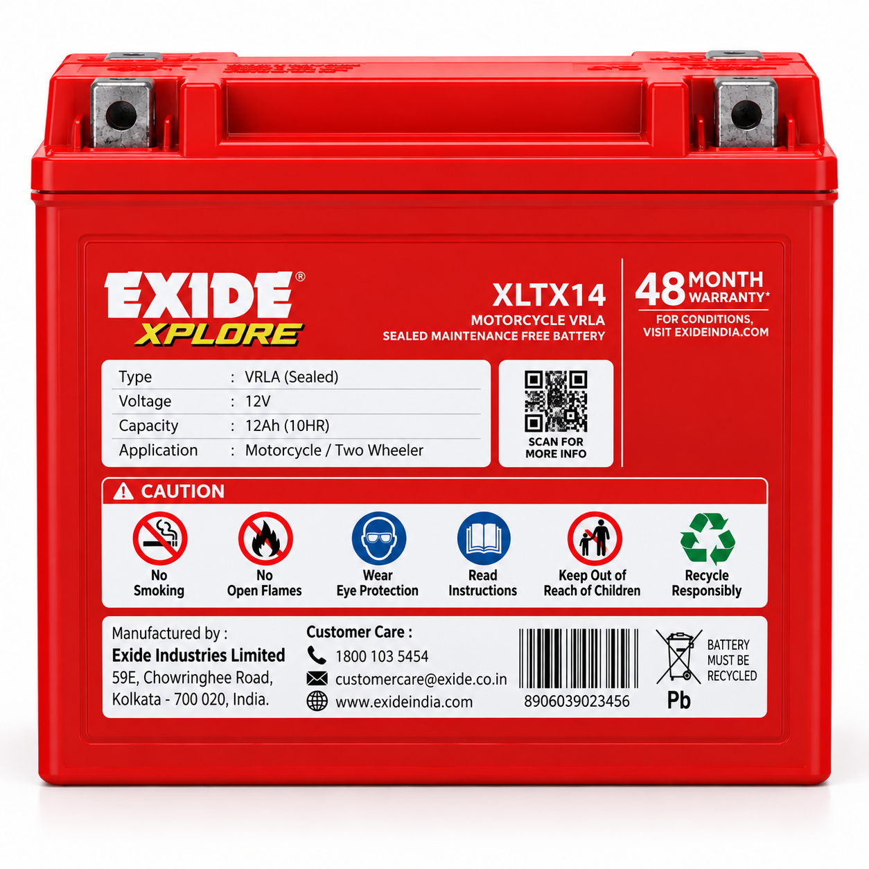 EXIDE XPLORE(XLTX14) - Image 2